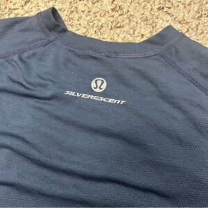 Lululemon Silverscent Athletic Shirt Sz Unknown Measures 19x25 Running XS/S?